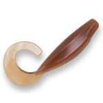 ZMan StreakZ Curly TailZ 4'' Lures 5 Pack Motor Oil 4 in