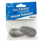 Jarvis Walker Tec Tackle Spoon Sinkers Pack Grey - Image 3