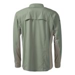 Shimano Pro Stretch Vented Seafoam Fishing Shirt - Image 2