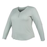 Gondwana Women's Warrie Henley Top Plus Size Sage - Image 4