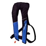 Marlin Adults' Inflatable Manual L150 PFD Blue - Image 3