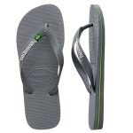 Havaianas Men's Brazil Tech Thongs Grey