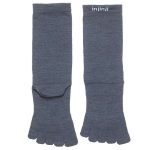 Injinji Unisex Wool Liner Charcoal