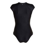 O'Neill Women's Laney Full Zip Short Sleeve Surfsuit Black - Image 2