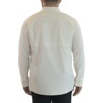 Gillz Everyman Woven Long Sleeve Performance Vented Fishing Shirt Turtle Dove - Image 2