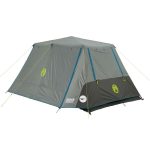 Coleman Instant Up 8 Person Darkroom Tent with LED Grey & Silver - Image 9