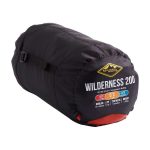 Mountain Designs Wilderness 200 Synthetic Sleeping Bag Ketchup - Image 2