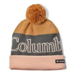 Columbia Women's Polar 2 Beanie Beach Shark & Peach Blossom One Size