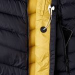 Mountain Designs Women's Peak 700 Down Jacket Black & Yellow - Image 3
