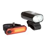 Fluid 320 USB Rechargeable Front And Rear Set Black & Red - Image 2