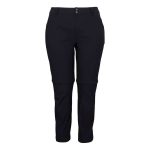 Gondwana Women's Selona Zip Off Pants Plus Size Black