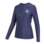 Body Glove Women's Core Full Zip Long Sleeve Rash Vest Navy - Image 3