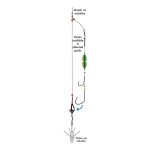 Black Magic Kl/Suicide Longreach Surfcasting Rig - No Floats Silver - Image 3