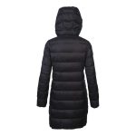 Cape Women's Travel-Lite Long Line Hooded Puffer Jacket Black - Image 2