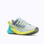 Merrell Men's Agility 4 Peak Low Trail Shoes Paloma & Hi Viz - Image 4