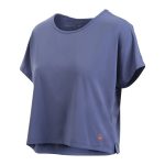 Cederberg Women's Trail Crop Running Tee Iris - Image 3