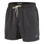 Trip In A Van Men's Washed Volley Shorts Washed Black - Image 3