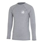 Body Glove Youth Core Long Sleeve Rash Vest Grey - Image 2