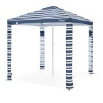 Life Maui Deluxe Beach Shelter Navy Stripe