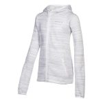 Cederberg Girls' Araroa Tech Zip Fleece Silver - Image 3