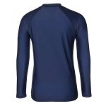 Body Glove Youth Core Logo Long Sleeve Rash Vest Navy - Image 2