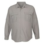 Cederberg Men's NFZ Hike Shirt Light Grey - Image 5