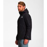 The North Face Men's Antora Triclimate Jacket TNF Black & Vanadis Grey - Image 5