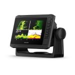 Garmin ECHOMAP UHD2 75SV Touch Fishfinder/GPS Combo with GT54-UHD Transducer Black