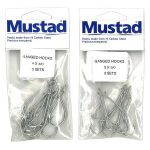 Mustad Ganged 4 Hook 3 Set - Image 2