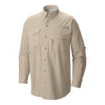 Columbia Men's Bonehead Long Sleeve Shirt Fossil