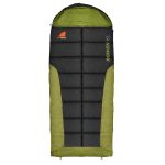 Oztent Bowen XL 1° Sleeping Bag Black/Green Black & Green