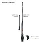 Ecoxgear 5 Watt Super Compact Remote UHF CB Radio Touring Pack Black - Image 6