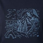 Helly Hansen Women's F2F Organic Cotton Tee Navy - Image 3