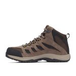 Columbia Men's Crestwood Waterproof Mid Hiking Boots Cordovan Squash - Image 7