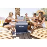 Igloo ICF Fridge/Freezer 60L Blue - Image 4