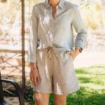 Mountain Designs Women's Hemp Blend Shorts Natural - Image 3