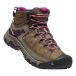 Keen Women's Targhee III Waterproof Mid Hiking Boots Weiss Boysenberry - Image 2