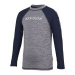 Body Glove Youth Marle Long Sleeve Rash Vest Grey - Image 3