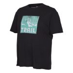 Gondwana Plus Size Men's Trail Tee Black - Image 3