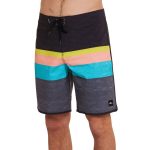 O'Neill Men's Lennox Scallop 19" Board Shorts Black