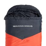 Mountain Designs Wilderness 200 Synthetic Sleeping Bag Ketchup - Image 4