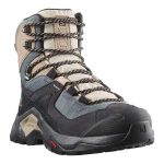 Salomon Women's Quest Element Gore-Tex Mid Hiking Boots Ebony & Stormy Weather - Image 3