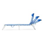 Life! Kalua Lounger Chair Blue Palm - Image 4
