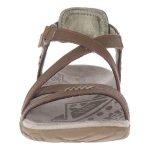 Merrell Women's Sandspiur Rose Leather Sandals Dark Earth - Image 6
