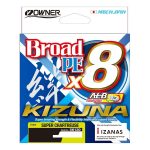 Owner Kizuna x8 Braid Line 275 Metre Spool Chartreuse