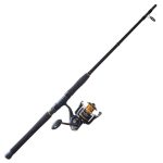 Penn Warhorse II 6'6" 2pc 3-6kg 4500 Spin Combo