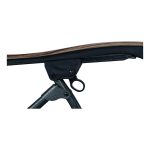 Oztrail Jumbo Sun Lounger Blue & Grey - Image 4