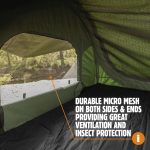 Dune 4WD King Titan Deluxe Double Swag Olive - Image 5