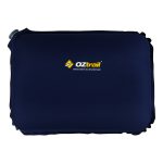 Oztrail Self Inflating Comfort Contour Pillow Blue & Grey L