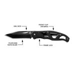 Gerber Paraframe Mini Tanto Folding Knife Black - Image 3